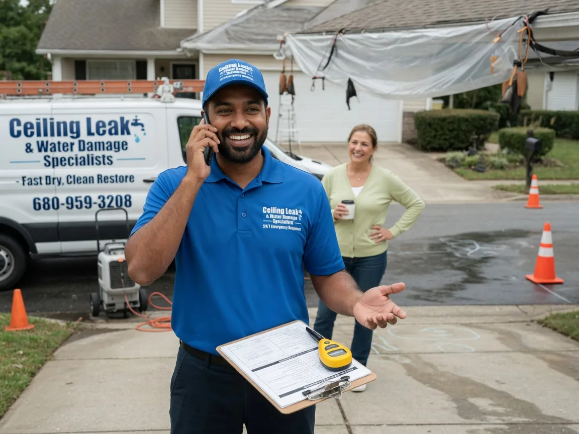 Ceiling Leak Cleanup Grifton, NC FAQs
